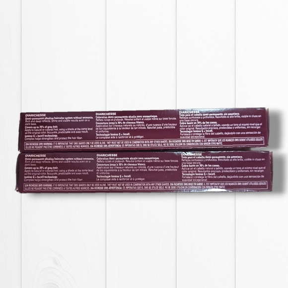 L'Oreal Professionnel DIARichesse 2 Tubes Ammonia-Free 6.3/6G Gingerbread - Picture 7 of 16